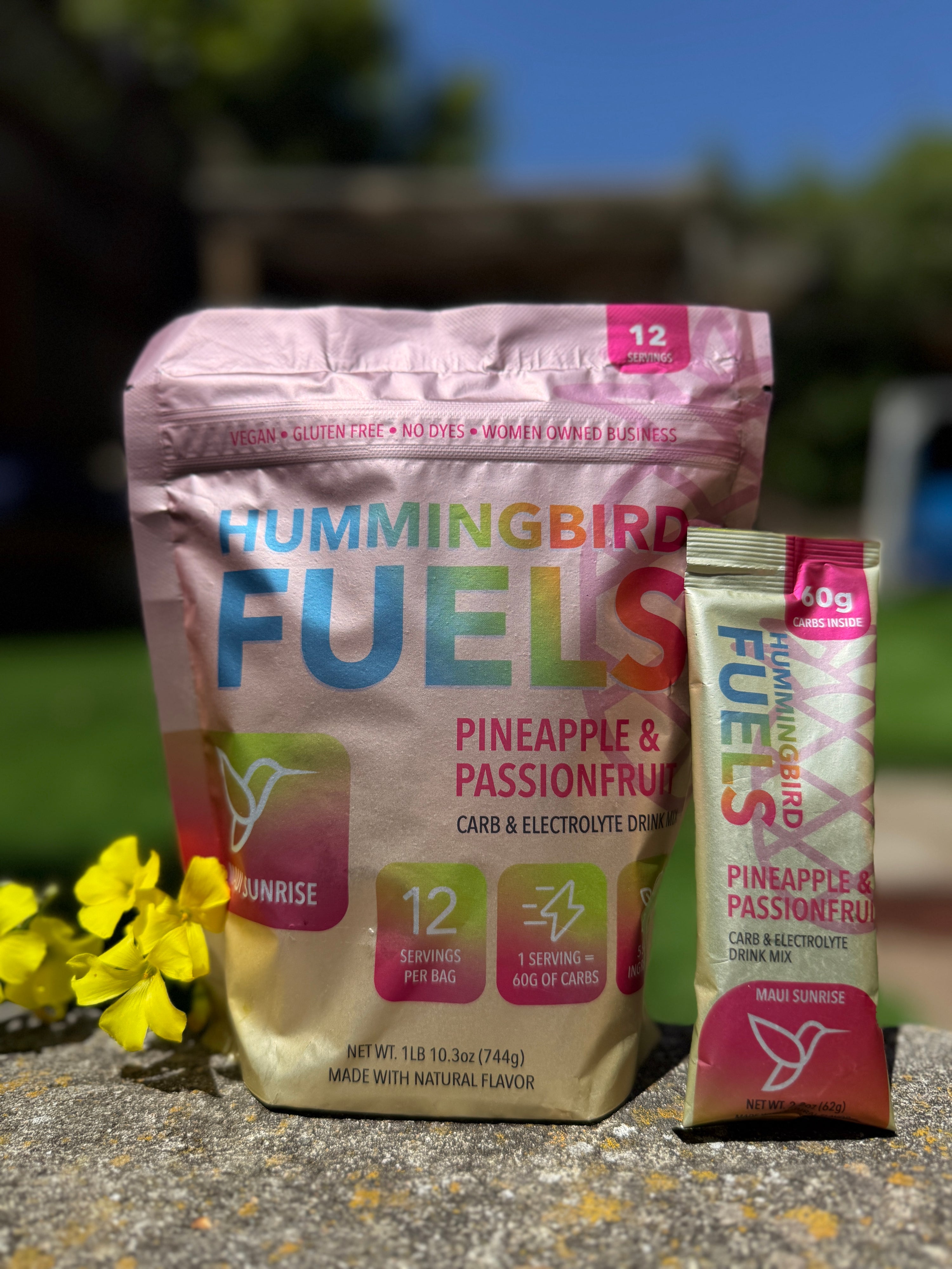Wholesale Single: Hummingbird Fuels High Carb Drink Mix - Maui Sunrise