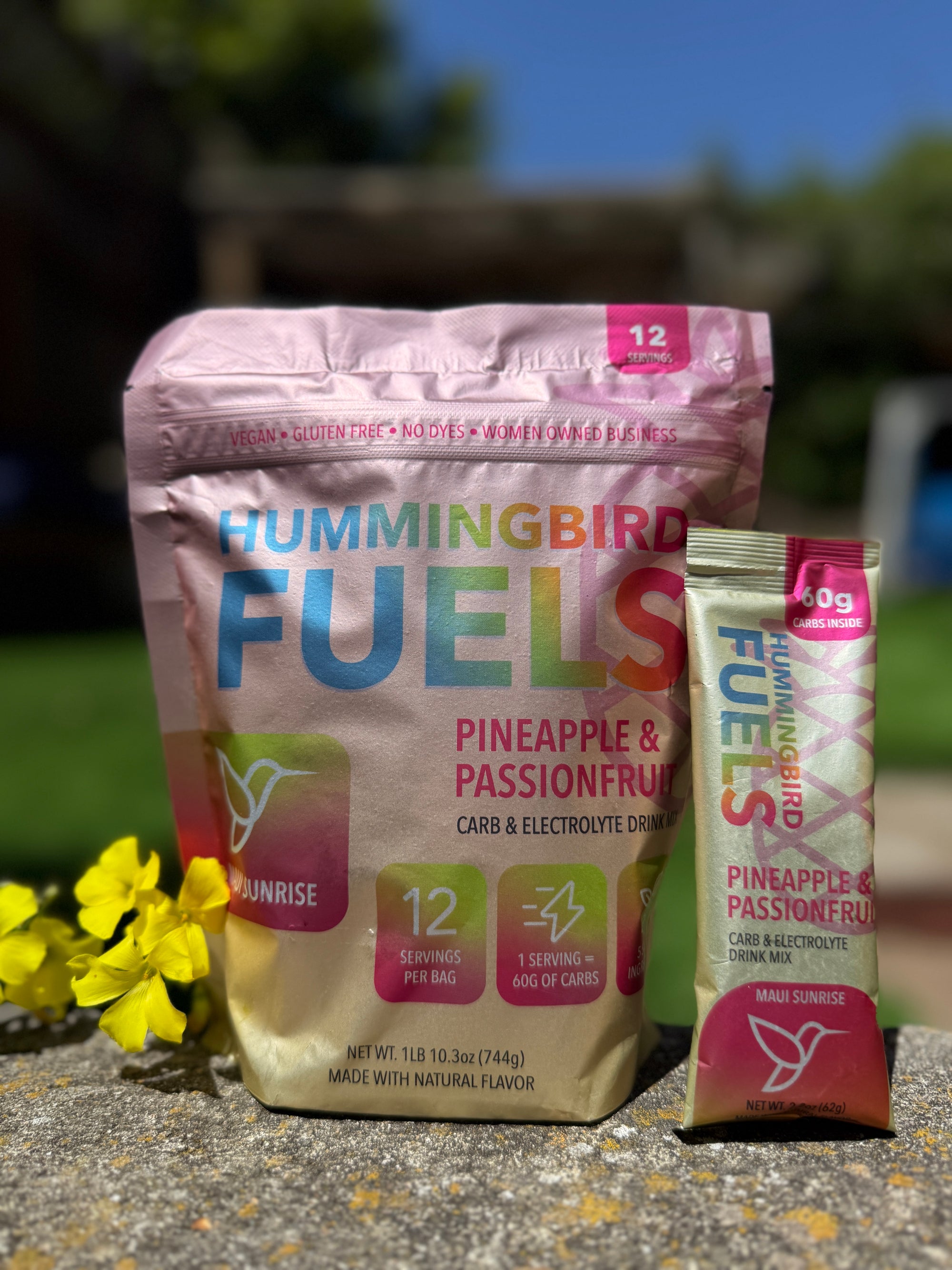 Hummingbird Fuels High Carb Drink Mix - Maui Sunrise
