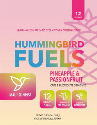 Hummingbird Fuels High Carb Drink Mix - Maui Sunrise
